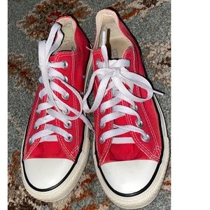 Red Chuck Taylor Converse